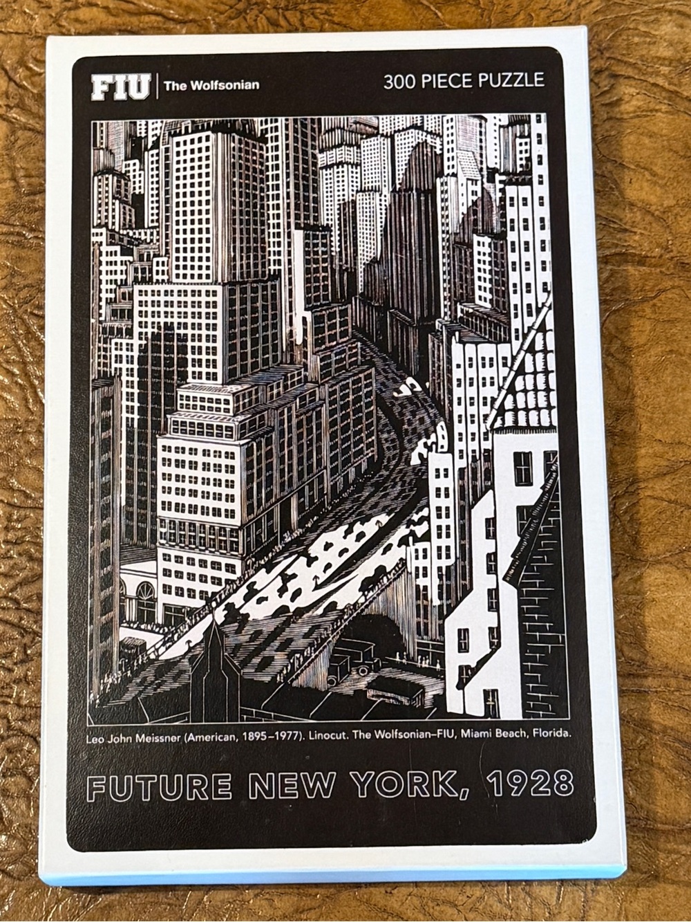 Future New York 1928 Black & White - 300 piece puzzle - NEW